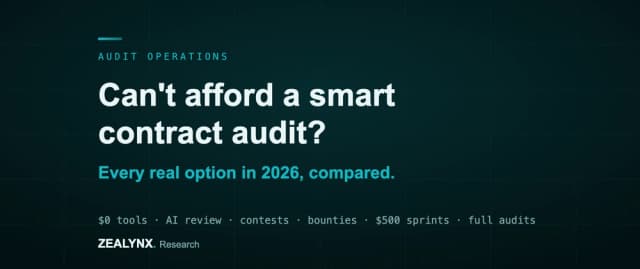 Can't afford an audit yet? What I'd do instead