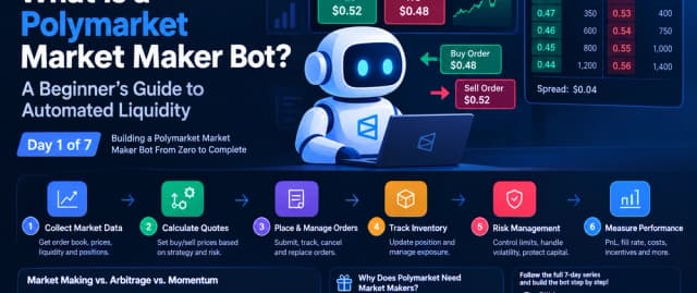 Polymarket Trading Bot : Building Market Maker Bot With Python- A Beginner's Guide