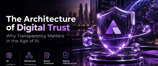 Building Digital Trust Into AI and Blockchain Architecture