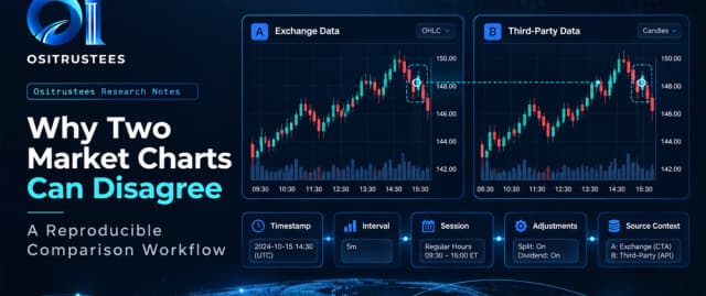 Why Two Market Charts Can Disagree: A Reproducible Comparison Workflow